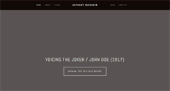 Desktop Screenshot of anthonyingruber.com